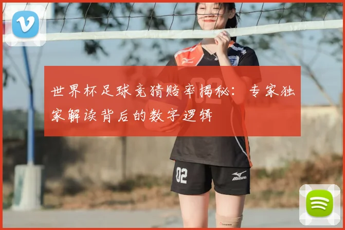 世界杯足球竞猜赔率揭秘：专家独家解读背后的数字逻辑
